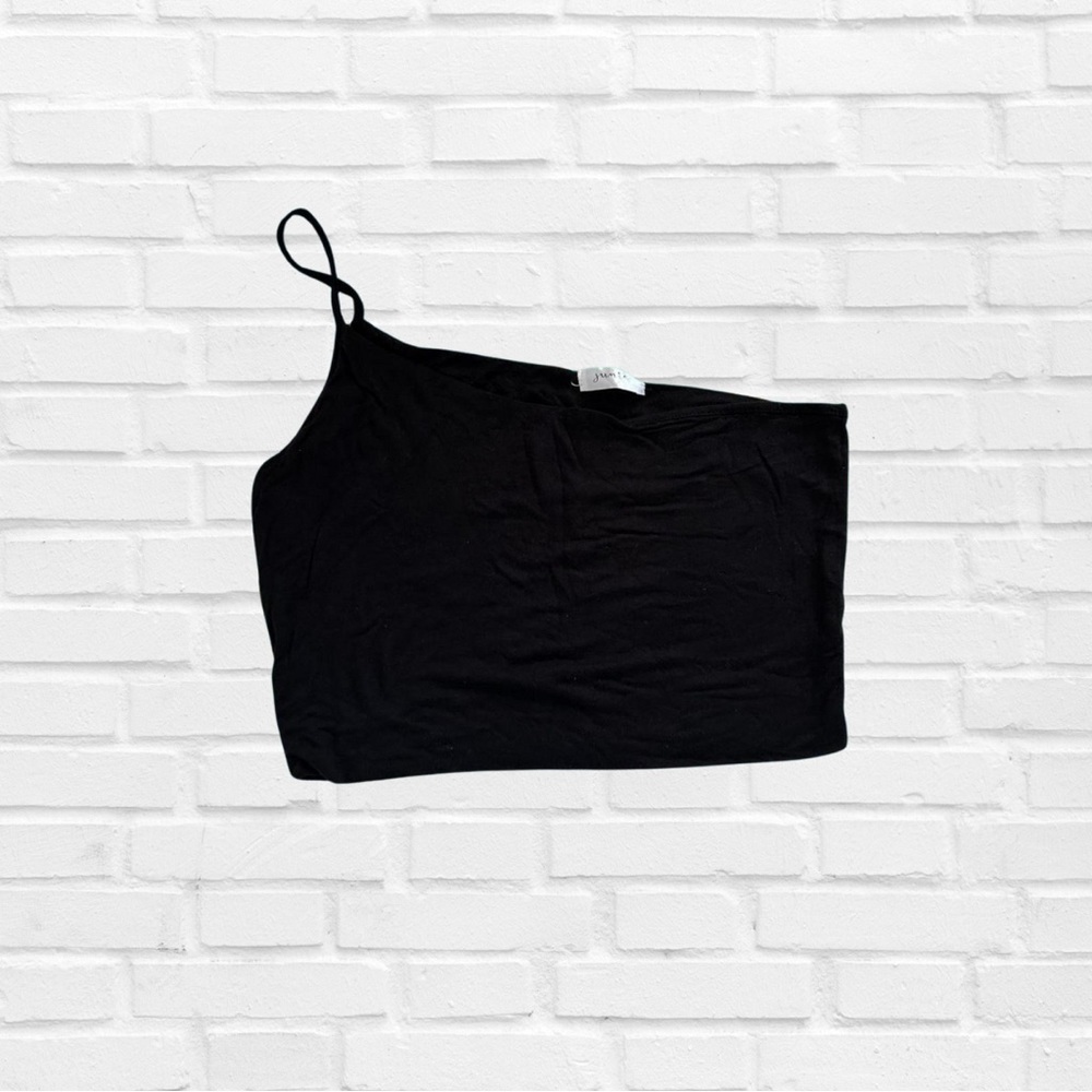 One Strap Cropped Tank Top